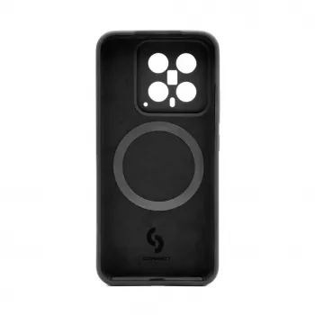 Connect Etui Silikonowe Premium Magnetyczne Soft Touch do Xiaomi 14 Czarny