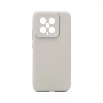 Connect Xiaomi 14 Premium Quality Magnetic Soft Touch Silicone Case Grey
