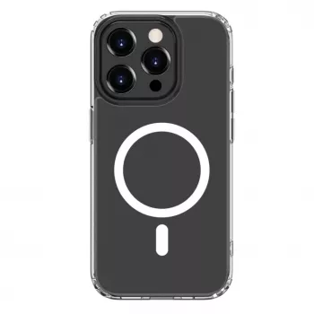 Connect Apple iPhone 15 Pro Max Clear Case with MagSafe Transparent