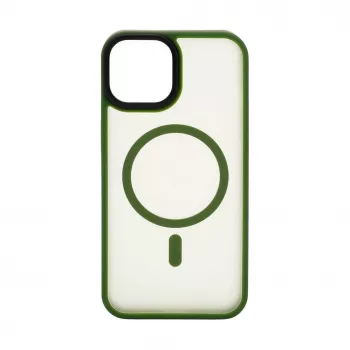 Connect Apple iPhone 13 Pro Max Hybrid Case With Magnetic PC+TPU Green