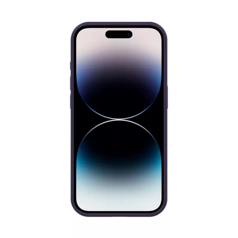 Connect Apple iPhone 14 Pro Max Hybrid Case With Magnetic PC+TPU Deep Purple