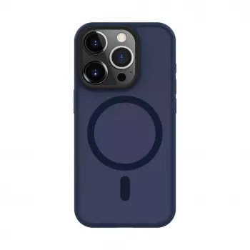 Connect Apple iPhone 15 Obudowa hybrydowa z magnesem PC+TPU Niebieski