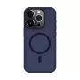 Connect Apple iPhone 15 Pro Max Hybrid Case With Magnetic PC+TPU Blue