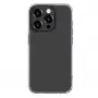 Connect Apple iPhone 15 Przeciwwstrząsowe Silikonowe Etui Wojskowe Przezroczyste