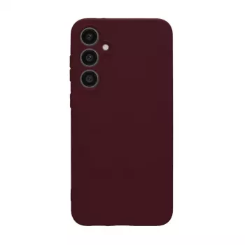 Evelatus Samsung Galaxy A15 Premium Soft Touch Silicone Case Plum