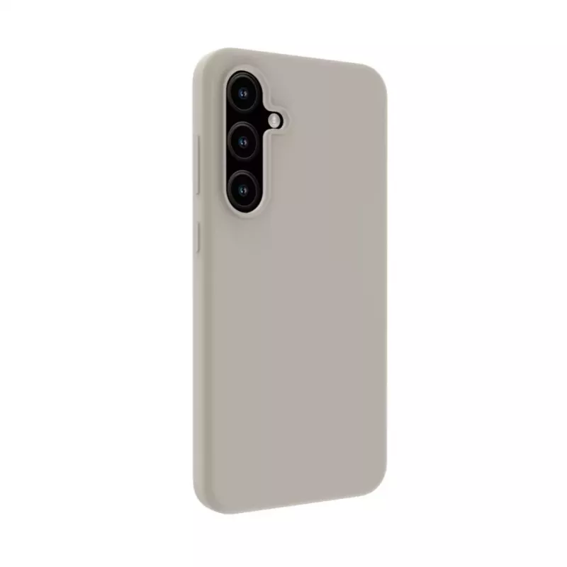 Evelatus Samsung Galaxy S24 Ultra Premium Soft Touch Silicone Case Silver