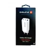 Evelatus 65W Max Fast Charger EU USB-C1/USB-C1/USB-A Biały