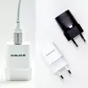 Evelatus USB-A i USB-C 30W Max EU Ładowarka Biała