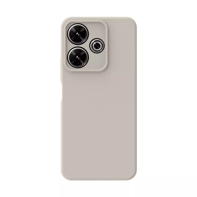 Connect Etui Silikonowe Premium Soft Touch do Xiaomi Redmi Note 13 Pro Plus Srebrny