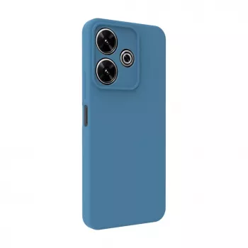 Connect Xiaomi Poco M6 Pro Premium Quality Soft Touch Silicone Case Midnight Blue