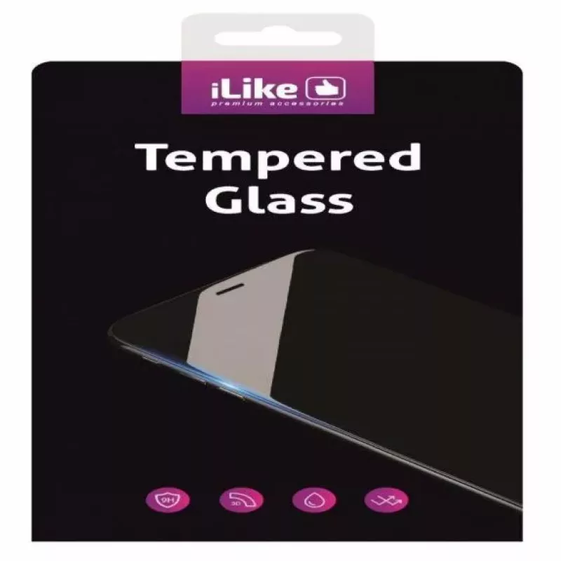 iLike Xiaomi Redmi Note 13 Pro 4G / Poco M6 Pro 2.5D Full Cover Glass Anti-Static Super Strong Black