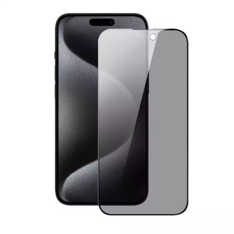 iLike Xiaomi Redmi Note 13 Pro 4G / Poco M6 Pro Privacy 2.5D Silk Full Cover Japan Glue Anti-Static Super Strong Black