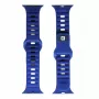 Evelatus Apple Watch 38/40/41mm Sport Silicone Loop Dark Blue