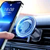 iLike C61 Metalowy Uchwyt Samochodowy do Nawiewu z Mocowaniem Śrubowym, Uniwersalny, Magnetyczny, z Pierścieniem Magsafe, Regulowany, Czarny