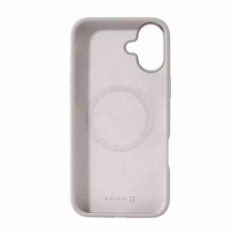 Evelatus Apple iPhone 16 Premium MagSafe Soft Touch Silicone Case White