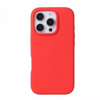 Evelatus Apple iPhone 16 Pro Premium Magsafe Soft Touch Silicone Case Red