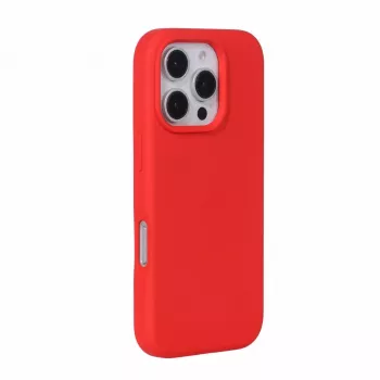 Evelatus Apple iPhone 16 Pro Max Premium MagSafe Soft Touch Silicone Case Red