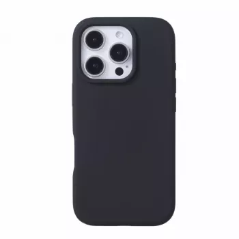 Evelatus Apple iPhone 16 Pro Max Premium MagSafe Soft Touch Silicone Case Black