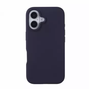 Evelatus Apple iPhone 16 Premium MagSafe Soft Touch Silicone Case Deep Purple