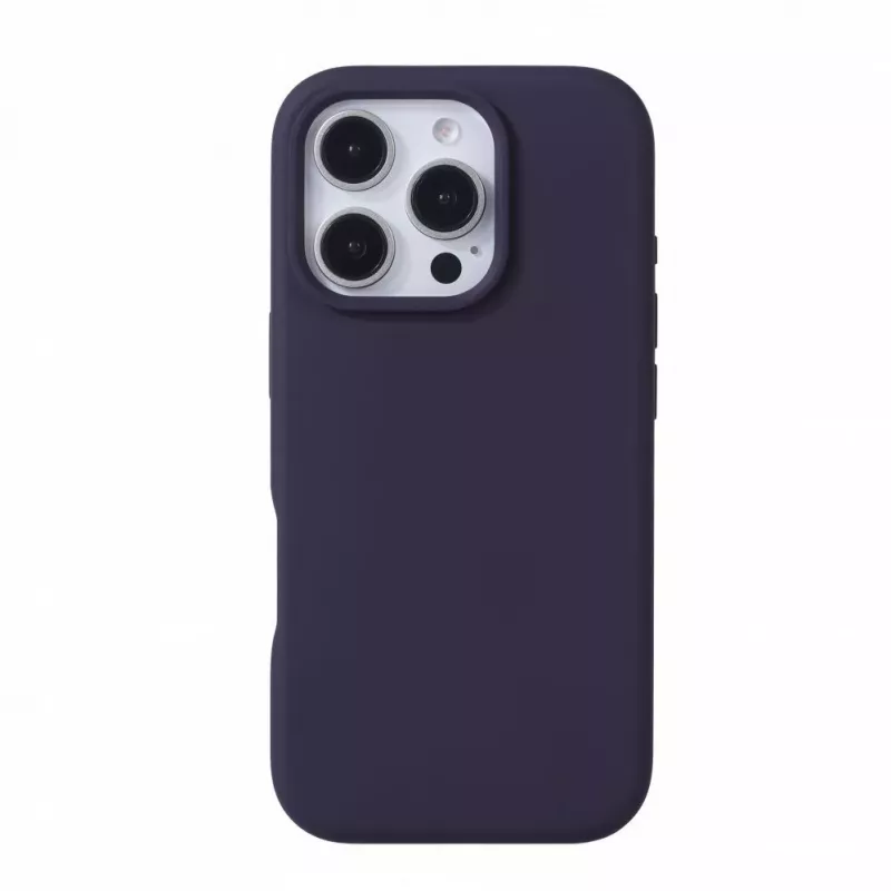 Evelatus Apple iPhone 16 Pro Premium MagSafe Soft Touch Silicone Case Deep Purple