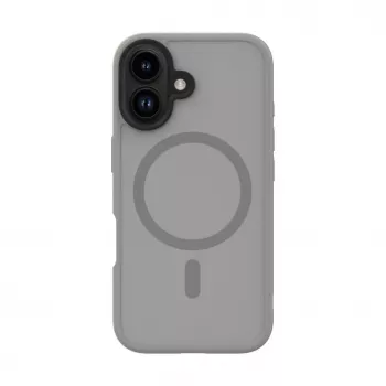 Evelatus Apple iPhone 16 Hybrid Case z MagSafe PC+TPU Srebrny