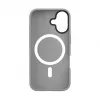 Evelatus Apple iPhone 16 Hybrid Case z MagSafe PC+TPU Srebrny
