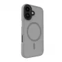 Evelatus Apple iPhone 16 Hybrid Case z MagSafe PC+TPU Srebrny