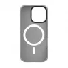 Evelatus Apple iPhone 16 Pro Hybrid Case z MagSafe PC+TPU Srebrny