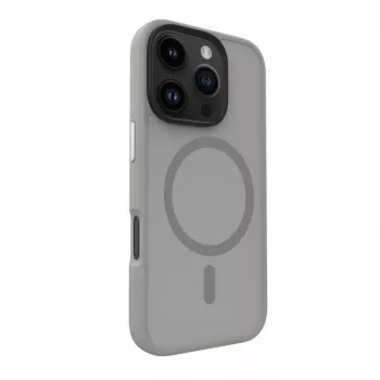 Evelatus Apple iPhone 16 Pro Hybrid Case z MagSafe PC+TPU Srebrny