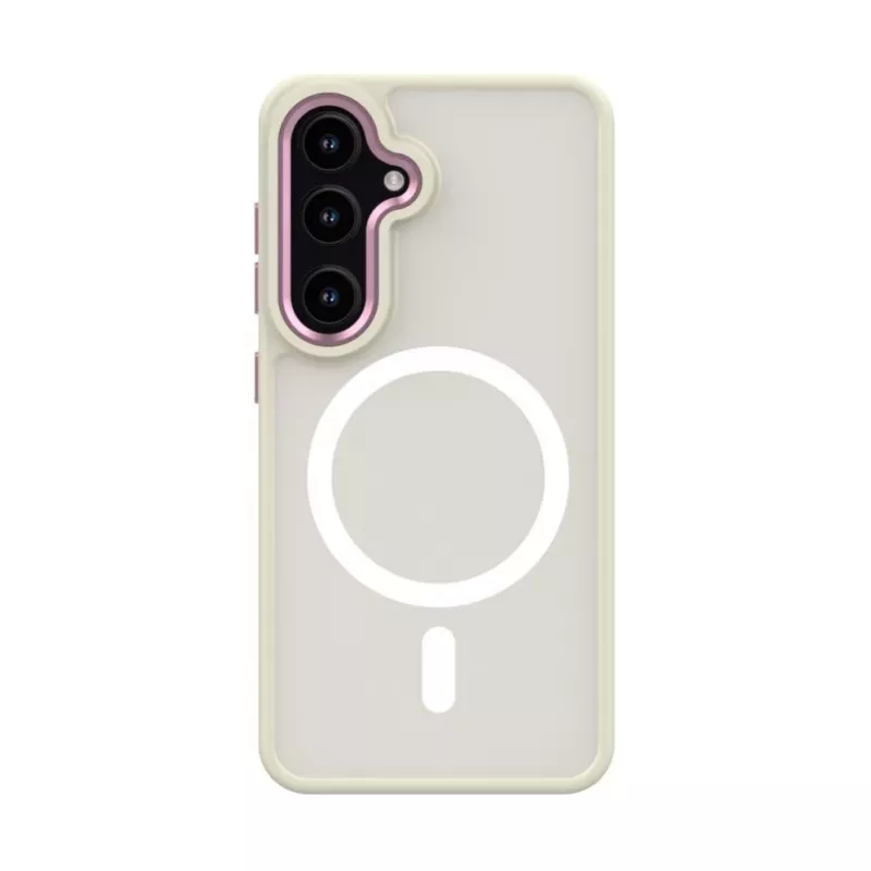 Evelatus Samsung Galaxy S24 Shield Case z MagSafe Matowy Fiolet