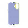 Evelatus Apple iPhone 16 Wielokolorowe Silikonowe Etui z MagSafe Crimson White