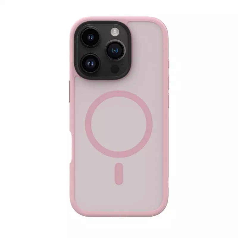 Evelatus Apple iPhone 16 Pro Max Hybrid Case With MagSafe PC+TPU Pink