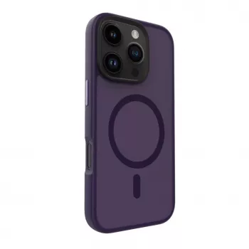 Evelatus Apple iPhone 16 Pro Max Hybrid Case z MagSafe PC+TPU Fioletowy