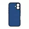 Evelatus Apple iPhone 16 Premium MagSafe z Uchwytem Silikonowe Etui Soft Touch Ciemnoniebieski