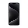 Evelatus Apple iPhone 16 Premium Magsafe z Uchwytem i Stojakiem, Silikonowe Etui Soft Touch, Srebrny