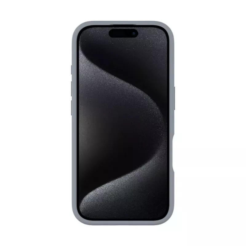 Evelatus Apple iPhone 16 Premium Magsafe z Uchwytem i Stojakiem, Silikonowe Etui Soft Touch, Srebrny