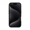 Evelatus Apple iPhone 16 Pro Max Premium MagSafe z podstawką Soft Touch Silikonowe Etui Czarny
