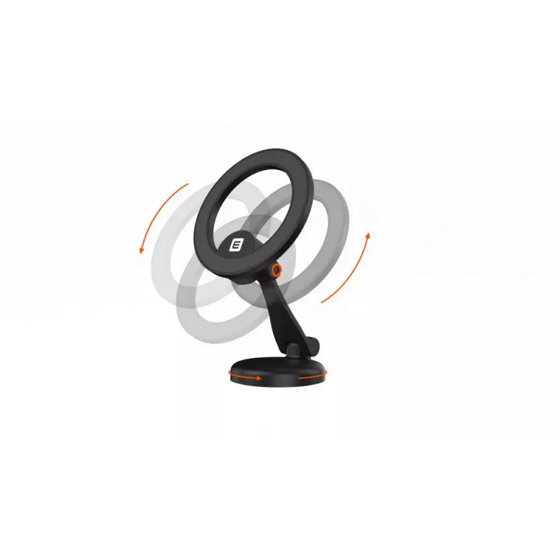 Evelatus Uchwyt Samochodowy Magnetyczny 360° z 34 Magnesami EVECHMSM Czarny