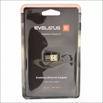 EVELATUS UltraLink OTG Adapter USB 3.0 do USB-C 5V 3A 480 Mb/s Abyss Blue