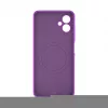 Evelatus Samsung Galaxy A06 5G Premium Magnetic Soft Touch Silicone Case Grape
