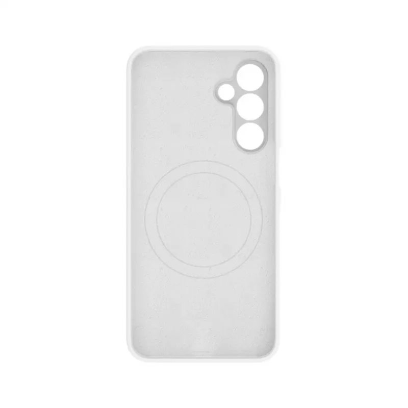Evelatus Samsung Galaxy A16 5G Premium Magnetic Soft Touch Silicone Case White