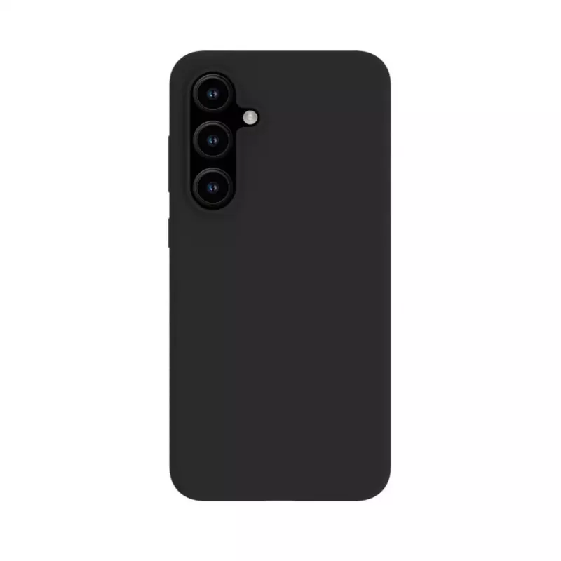 Evelatus Samsung Galaxy S24 FE Premium Magnetic Soft Touch Silicone Case Black