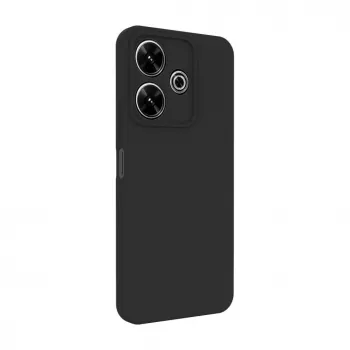 Evelatus Xiaomi Redmi 13 4G Premium Magnetic Soft Touch Silicone Case Black