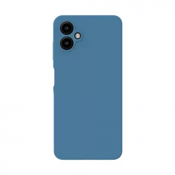 Evelatus Samsung Galaxy A06 5G Premium Magnetic Soft Touch Silicone Case Navy Blue