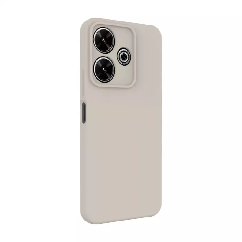 Evelatus Xiaomi Redmi 13 4G Premium Magnetic Soft Touch Silicone Case Pebble