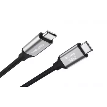 Evelatus Flex Cable Pro USB 2.0 Type C to Type C 2M 240W 5A Black