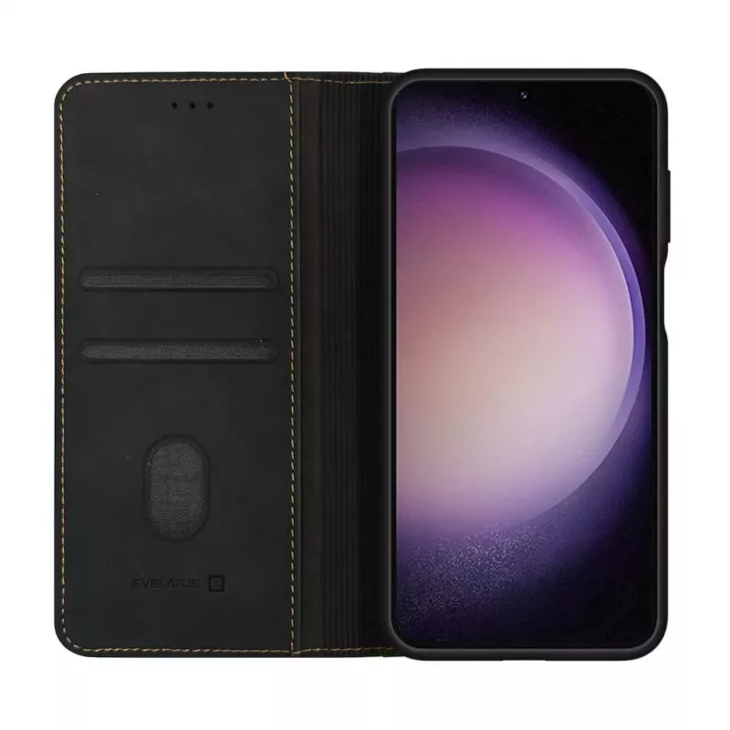 Evelatus Samsung Galaxy S24 Book Case Black