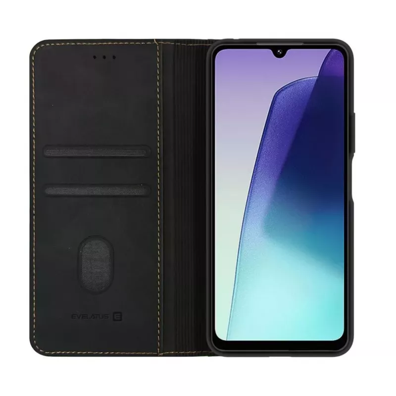 Evelatus Xiaomi Redmi 14C 4G/ 14C 5G / Redmi A4 / POCO C75 Book Case Black