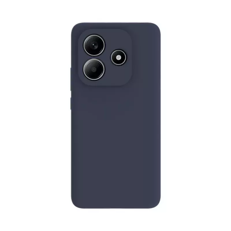 Evelatus Xiaomi Redmi Note 14 Premium Magnetic Soft Touch Silicone Case Dark Blue