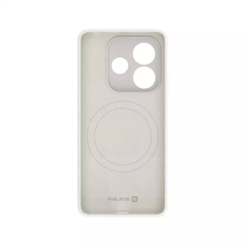 Evelatus Xiaomi Redmi Note 14 Premium Magnetic Soft Touch Silicone Case Stone